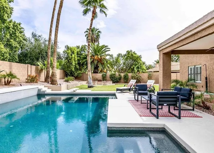 Ferienhaus Huge Backyard W Heated Pool, Fire Pit & Bbq *